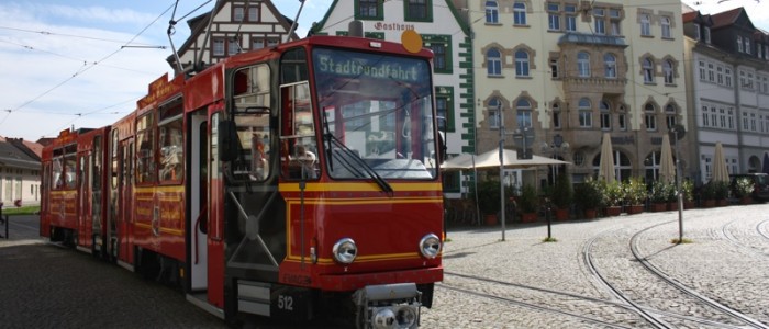 Stadtführung mit der historischen Straßenbahn